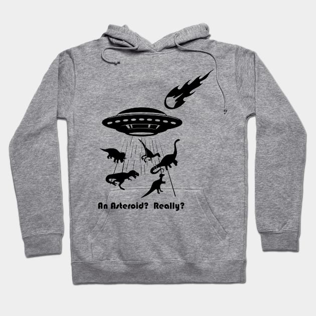 Alien UFO Hoodie by VikingHeart Designs